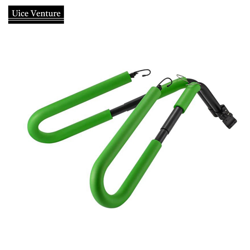 Bike Motorcycle Surfboard Rack Holder Portable Adjustable Motor Bike Side Carrier Surf Rack Wakeboard Surfboard Carrier