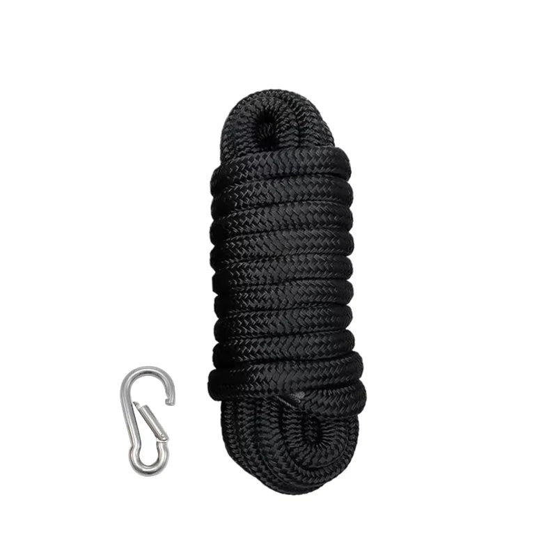 Marine Dock Rope Nylon Docking Line Marine Mooring Lines Rope Strong Boat Accessories Ship Anchor Rope Sailboat Traction