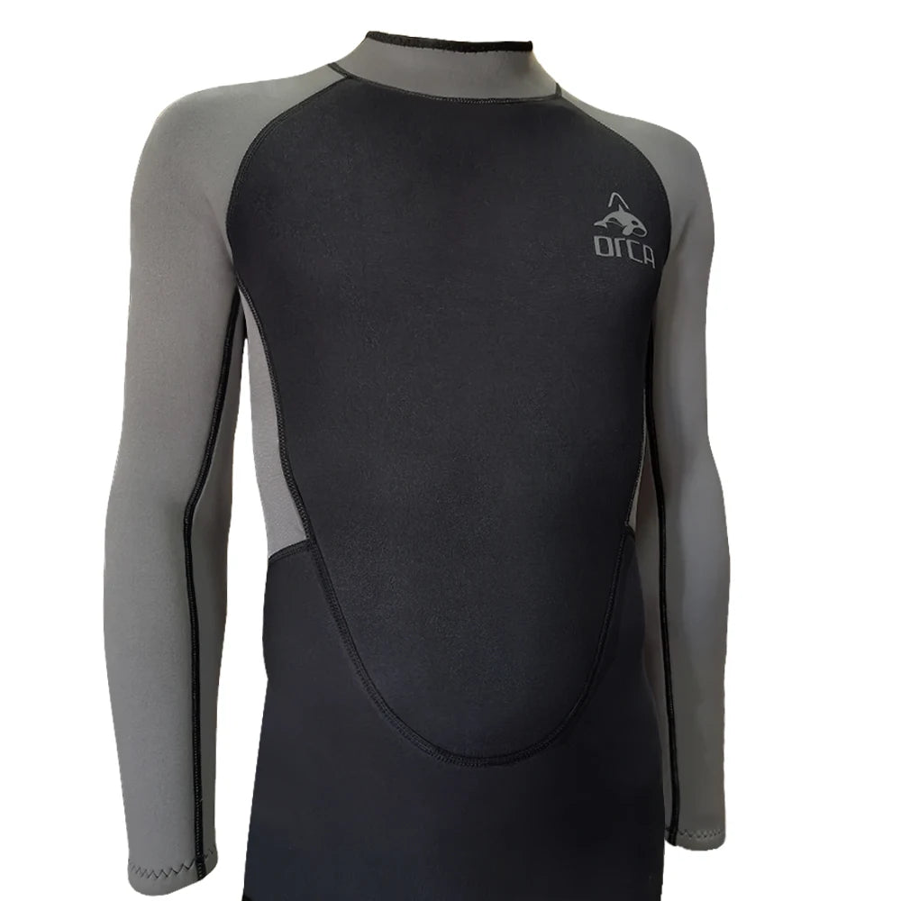3MM Wetsuits Men Neoprene Diving Surfing Swimming Full Suits Cold Water Keep Warm Zipper Water Sports Full Diver Suit
