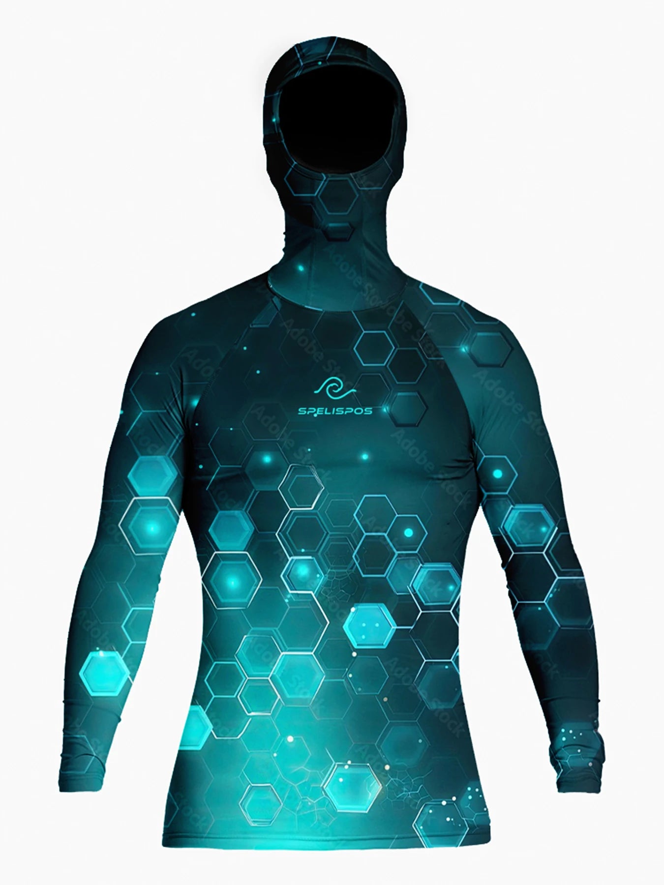 Surfing Hoodies Wear Swimming Diving T-Shirts Tight Long Sleeve Rash Guard Swimwear UV Protection Clothing Beach Floatsuit Tops