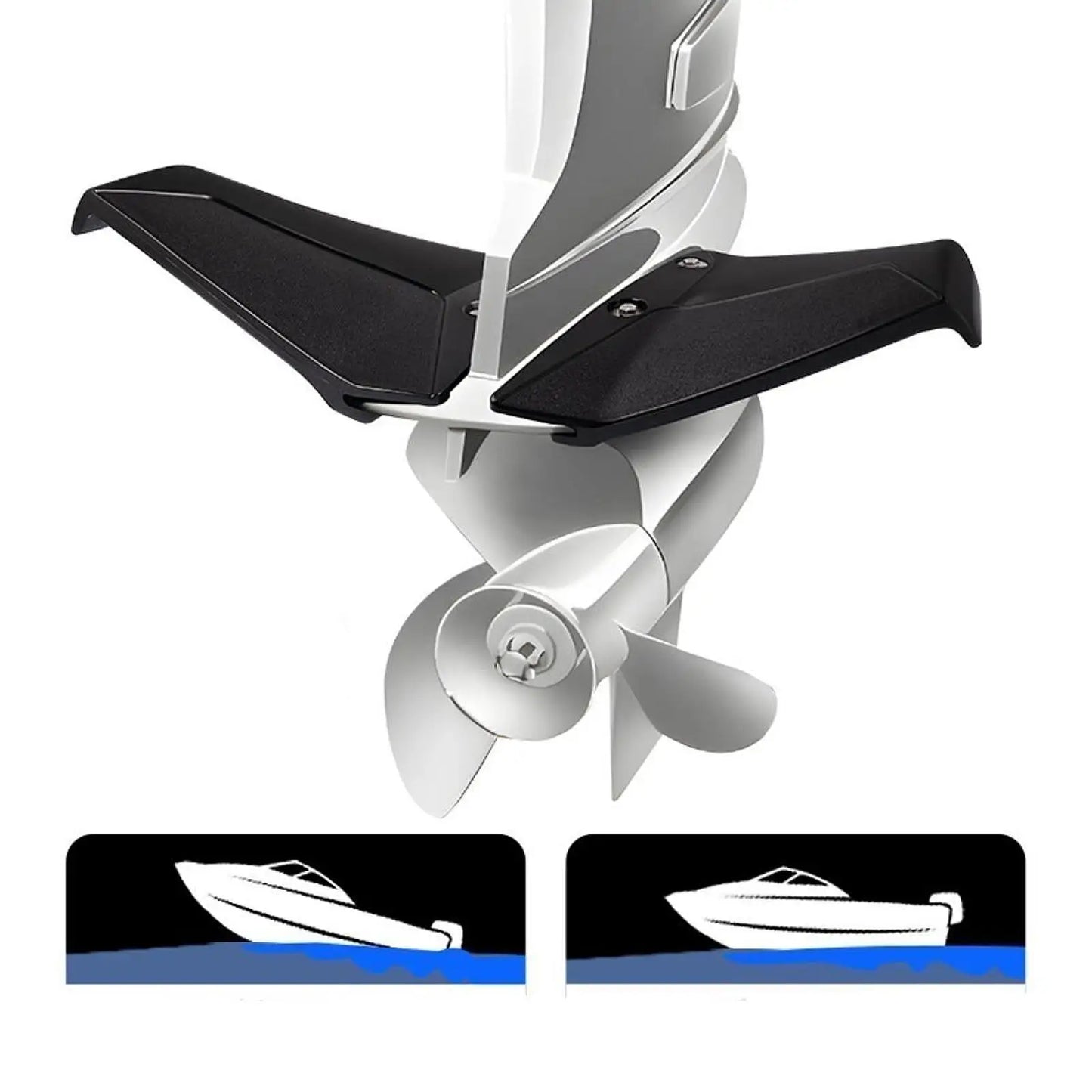 High-Performance Hydrofoil Stabilizer Bolt Nut Hydrofoil Boat Outboard Motors Boat Parts Sports Hydrofoil Stabilizer Molded