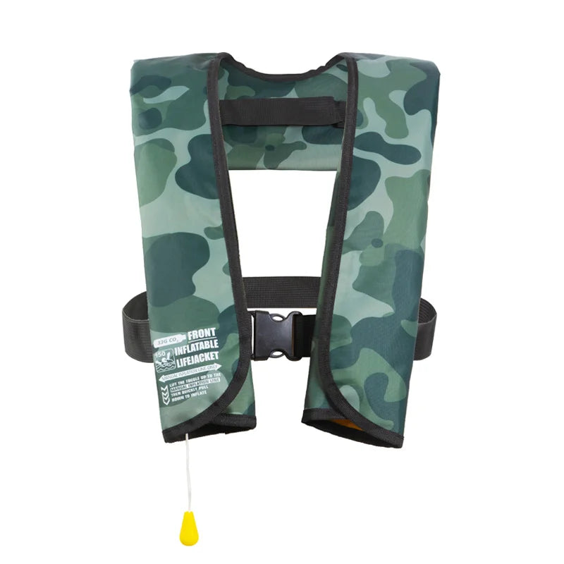 New Auto Self-inflatable Life Vests Manual Boating Life Jackets Adult PFD 150N for Water Sports Fishing Rafting Accessories
