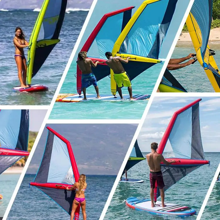 UICE Surfing Wings 4.0m² Inflatable Stand up Paddle Board Racing Surfing Sail Windsurfing Air Windsurf  For SUP Surfer