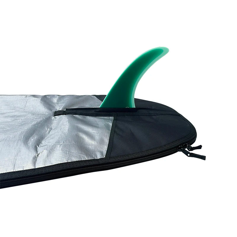 Waterproof Surfboard Bag for SUP/Longboard/Skimboard/Paddleboard - Heavy-Duty Cover with Adjustable Padded Strap, Portable Surf