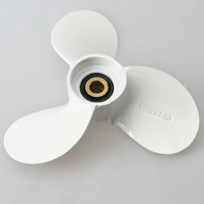 7 1/2x7-BA boat engine propeller for Yamaha 6E0-45943-01-EL,propeller for Hidea 4-6HP,propeller for Parsun 4-6HP