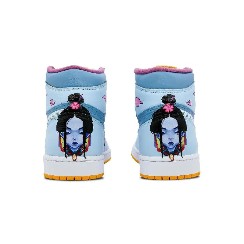 【Customize】Jordan Air Jordan 1 Vintage Basketball Shoes Unisex Sneakers shoes 555088-706