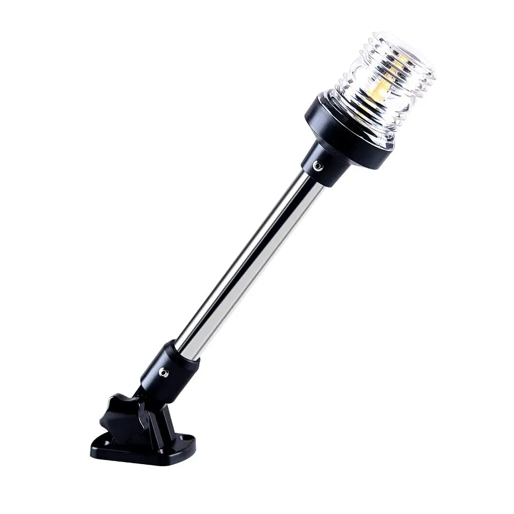 NEW Fold Down 360 Degree LED Boat Navigation Light for Yacht Marine Anchor Light 12~24 V Sailing Signal Light  Boat Accessories