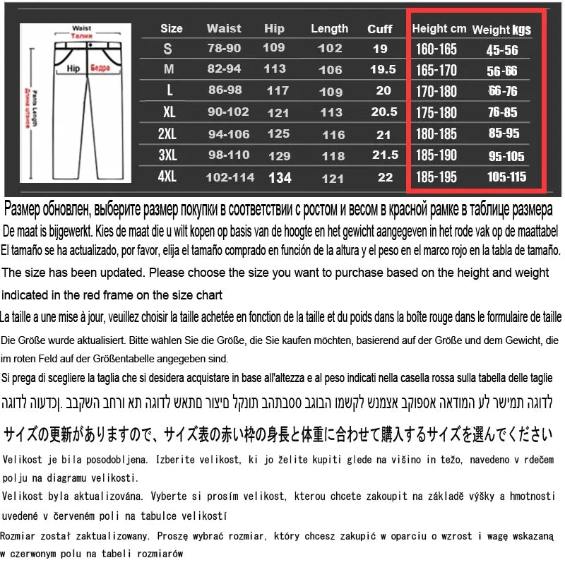Men's Winter Fleece Waterproof  SoftShell Casual Pants Hunting Thin Hiking Camping Fishing Climbing Trekking Sports Gym Trousers