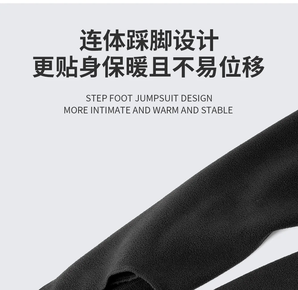 Men Wetsuit Diving Polar Fleece Liner One Piece Suit Wetsuit Keep Warm Accessories Men Women Thermal Underwear