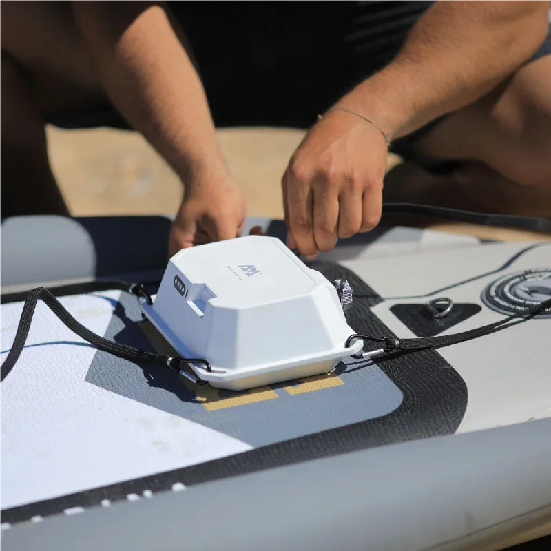 AQUA MARINA BLUEDRIVE POWER FIN SUP Stand Up Paddle Board Push Surf Kayak Surfboard Propeller 12V Battery Electric Engine Motor