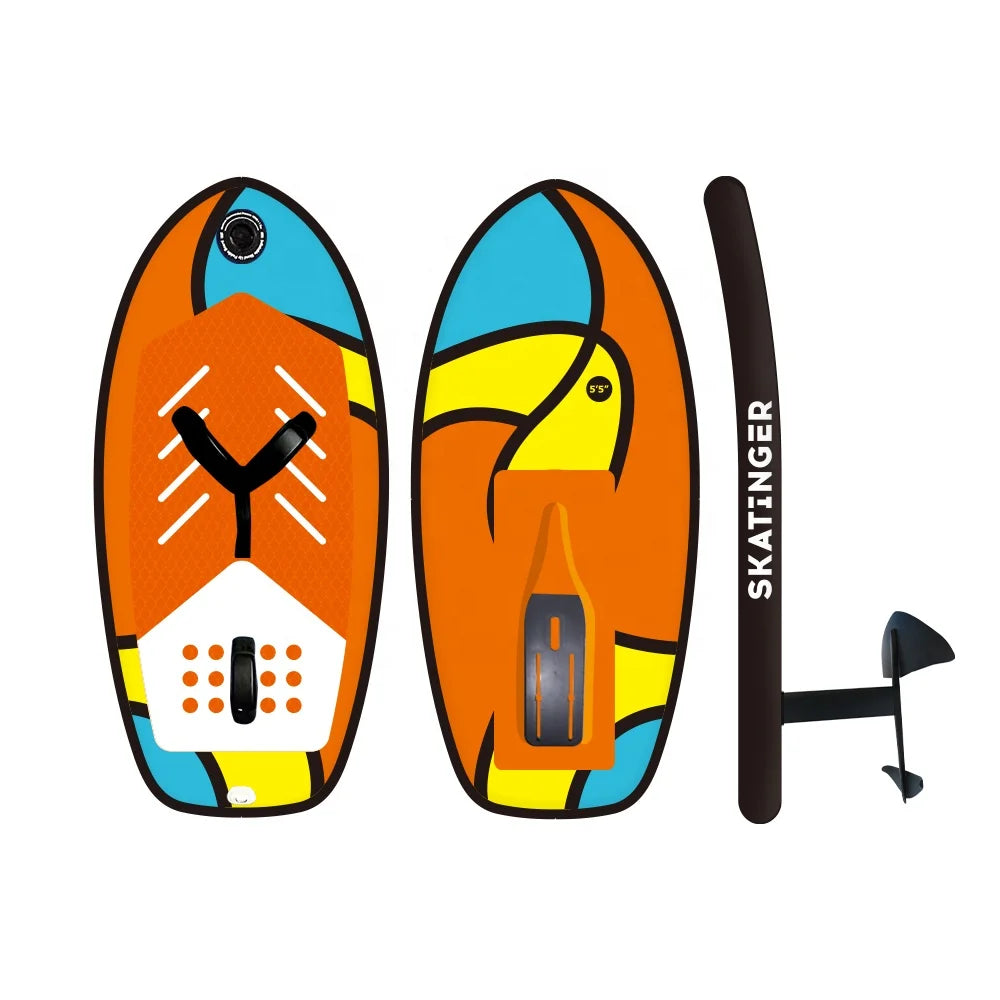 Placa de folha inflável Wingsurfing HydroFoil Surf Boards Inflável Sup Kitesurfing Foil Board 145l