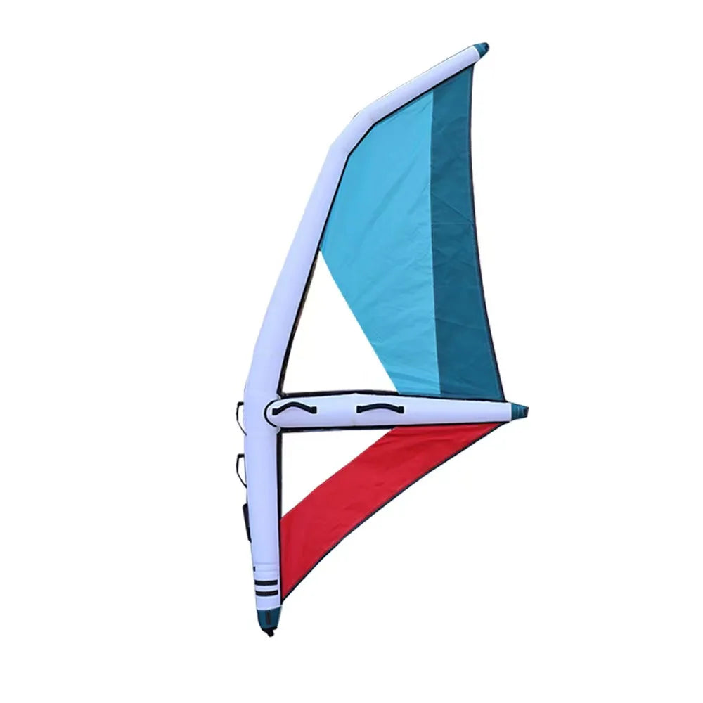 【Hot】Inflatable Windsurf Sail & Surfboard Wing Paddle Board, Kitesurfing Wind Surfing Water Sports Gear