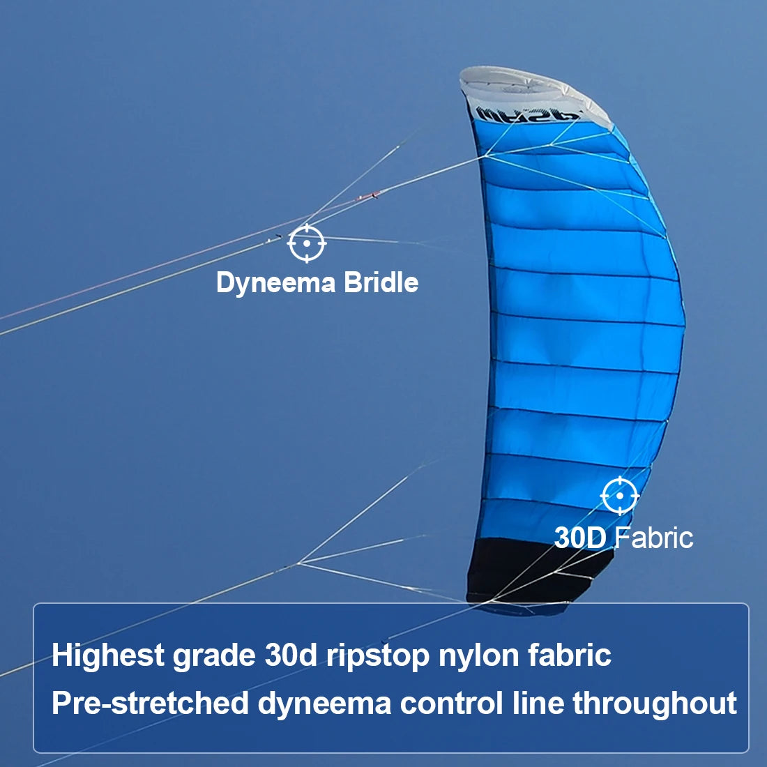9KM 3.6m~4.5m 4 Line Power Kite Professional Parafoil Traction Kite with Bar Kitesurfing Equipment for TURNING JUMPING