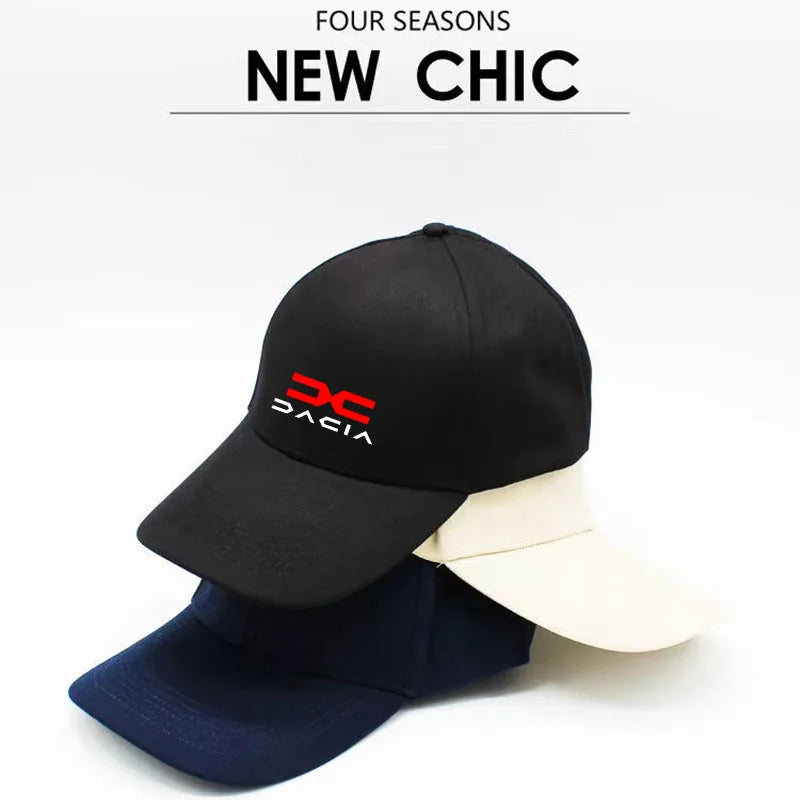 Fashion Hip Hop Baseball Cap Outdoor Sun Hats Sports Leisure Caps for Dacia Spring Lodgy Dokker Duster Logan Sandero Stepway
