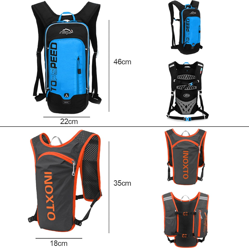 Leão local 6l/5l saco de ciclismo das mulheres dos homens equitação à prova dwaterproof água respirável bicicleta mochila, saco de água da bicicleta, capacete da bicicleta