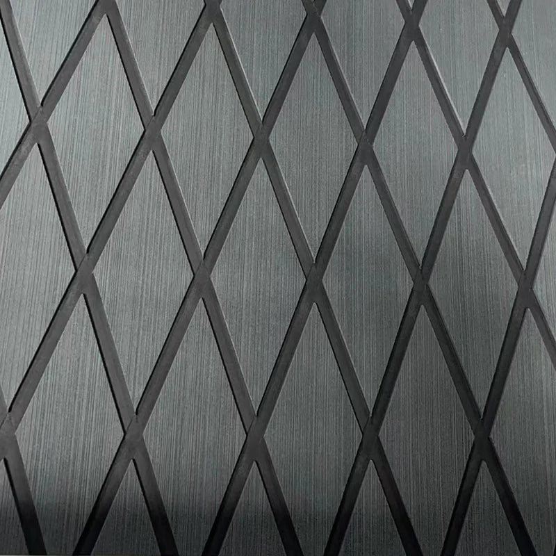 1900*350*6MM Eva Boat Decking Sheet Marine Flooring Anti Slip Pad With Rhombus Diamond Pattern Self-Adhesive Surfboard Traction