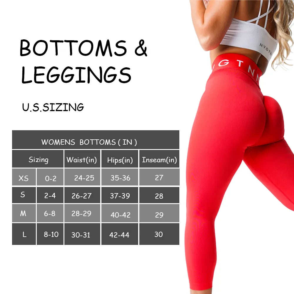 NVGTN Sport Seamless Leggings High Waist Naked Feeling Leggings Women Fitness Running Yoga Leggings