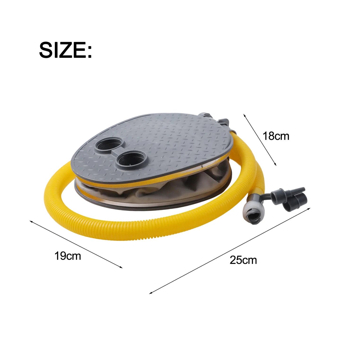 750g 900g Foot Pump Compact Inflatable Mattress Pump Mattress Easy Storage Solution Sturdy Material Construction