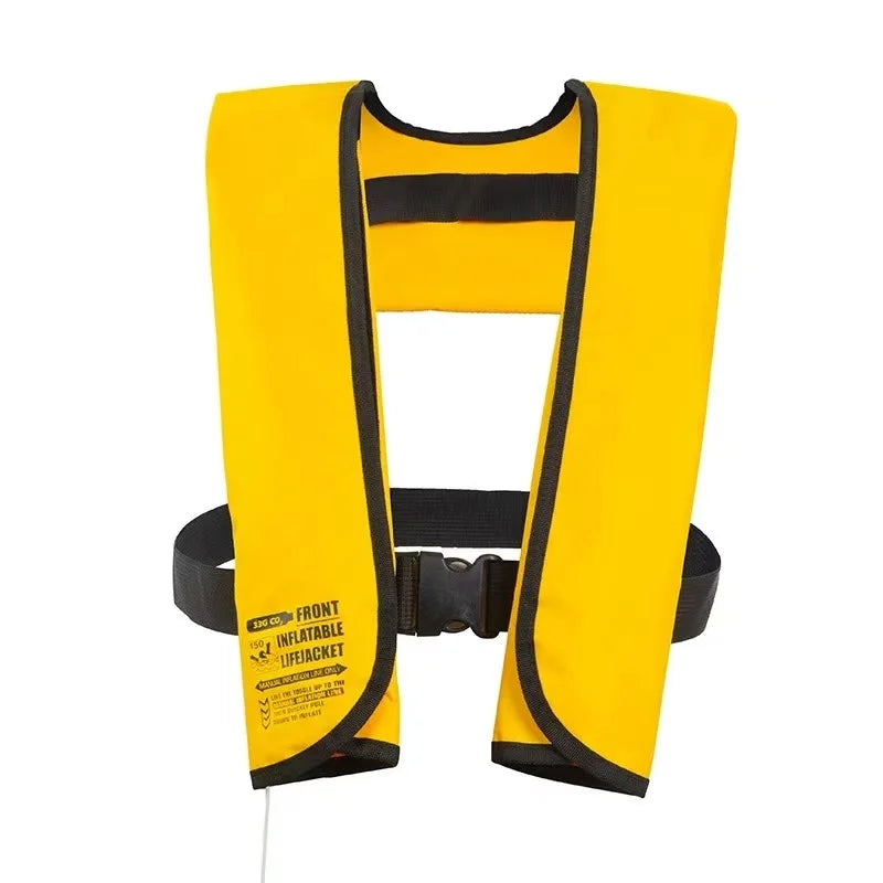 New Auto Self-inflatable Life Vests Manual Boating Life Jackets Adult PFD 150N for Water Sports Fishing Rafting Accessories