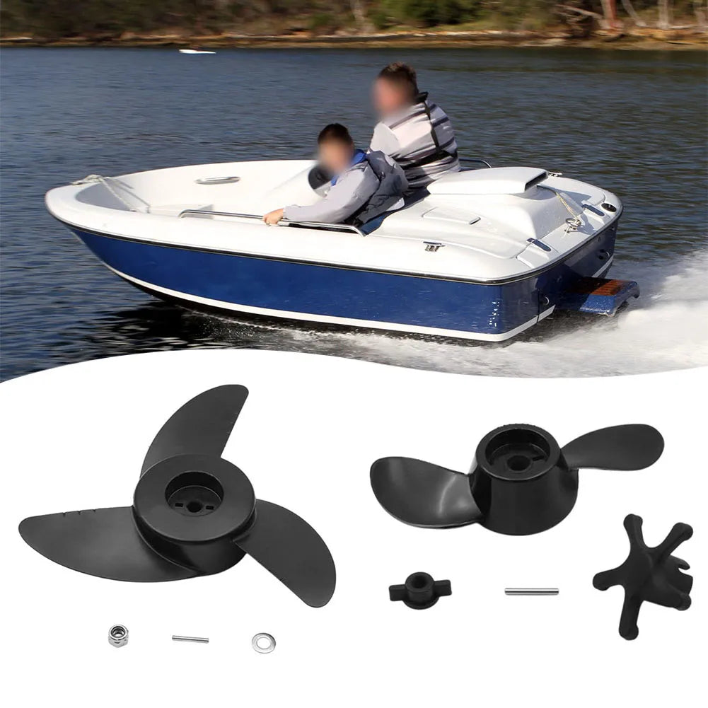 1pcs Marine Boat Accessory Outboard Engine Propellers Electric Trolling Motor Parts 2/3-Blades Propellers Outboard Motors Part ﻿
