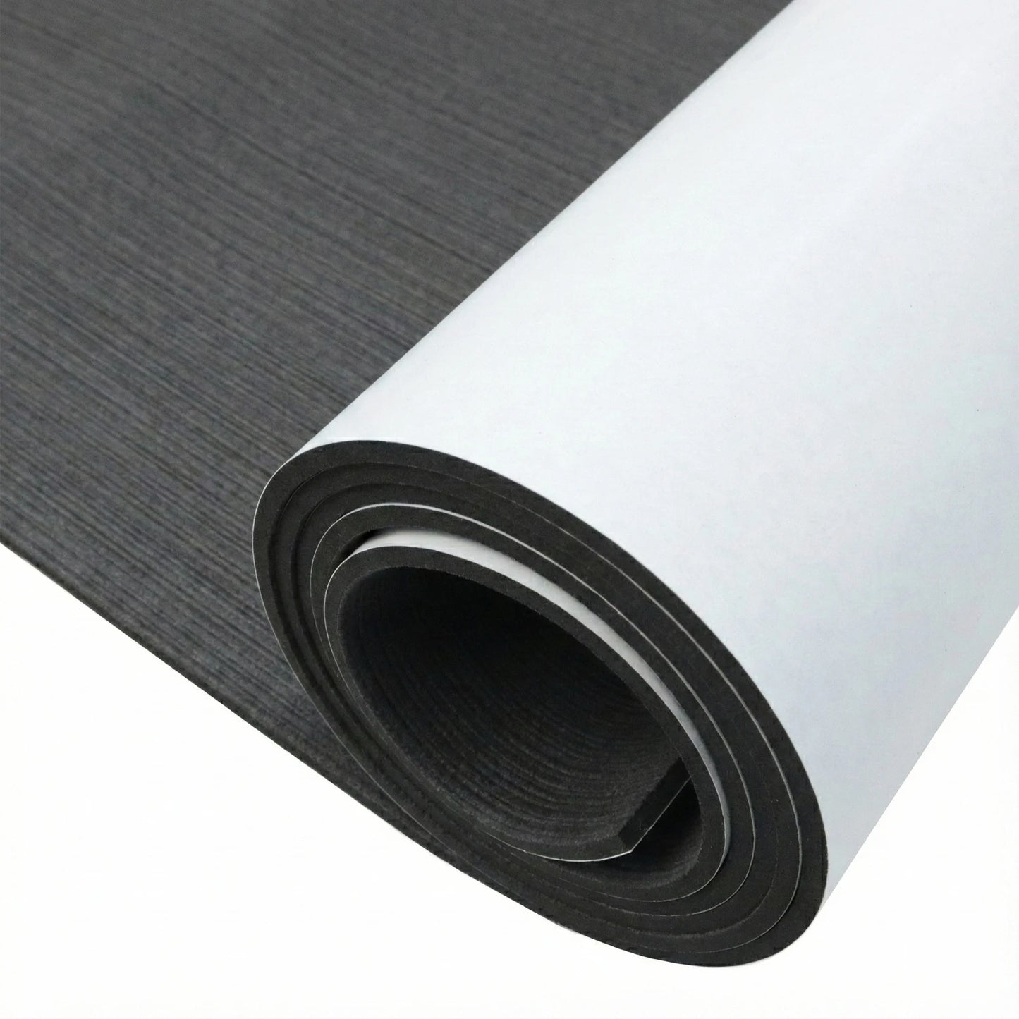 2400x900x5mm EVA Foam Faux Teak Boat Decking Mat Grey Plush Surface Self-adhesive Yacht Flooring Anti-Skid Mat Kayak Accessories