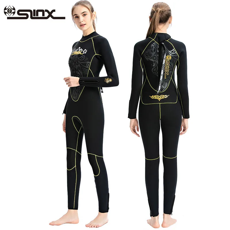 5mm Men's Wetsuit Thicken Long Sleeve Diving Clothing Sub Fishing Neoprene Surf Snorkeling Swimwear Sailing Suit Beach Equipment
