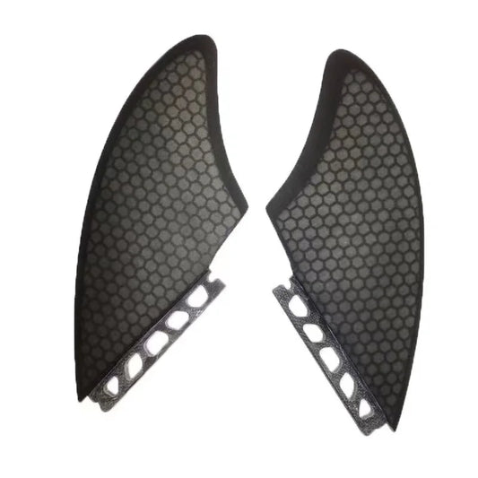 Fiberglass Twin Fish Surf Fins, Keel Surfboard Fin Surfing Accessory
