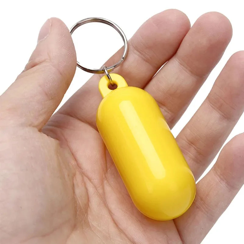 1/2pcs Accessories Keys buckle Marine Sailing Boat Float Canal Keychain Kayak keyring Fender Buoyant holder Floating Key ring