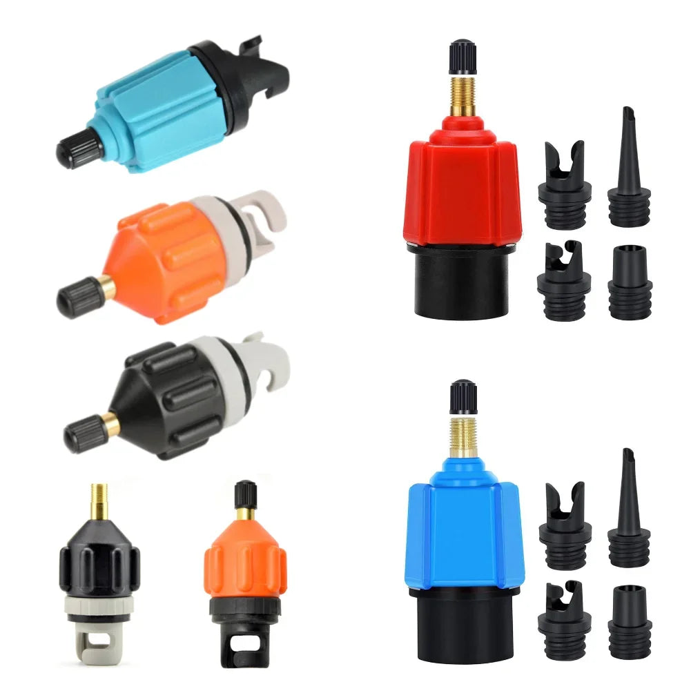 Sup Inflatable Valve Air Valve Adaptor for SUP Board Inflatable Paddle Rubber Boat Kayak Ai ...