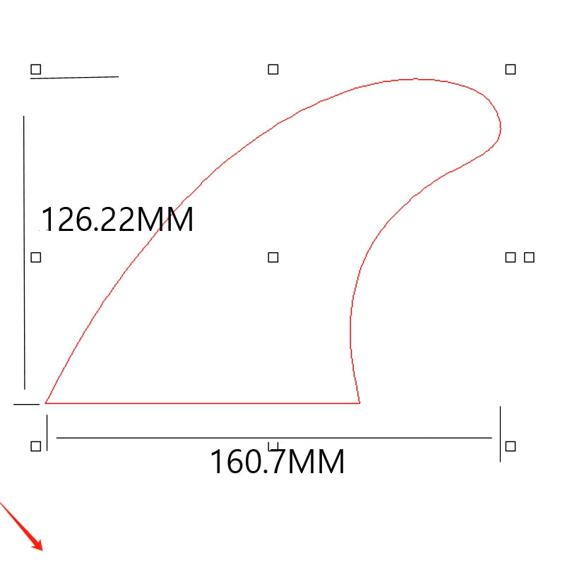 JNJ-FCS 2 Future Performer Medium Or Large + Gx Fiberglass Surfboard Quad Fins 4Pcs