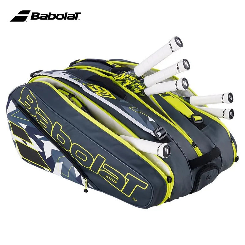 Original BABOLAT 3R 12R Tennis Bag Pure Aero Series Alcalas Tennis Raquete Backpack New Adults Men Women Tennis Court Handbag