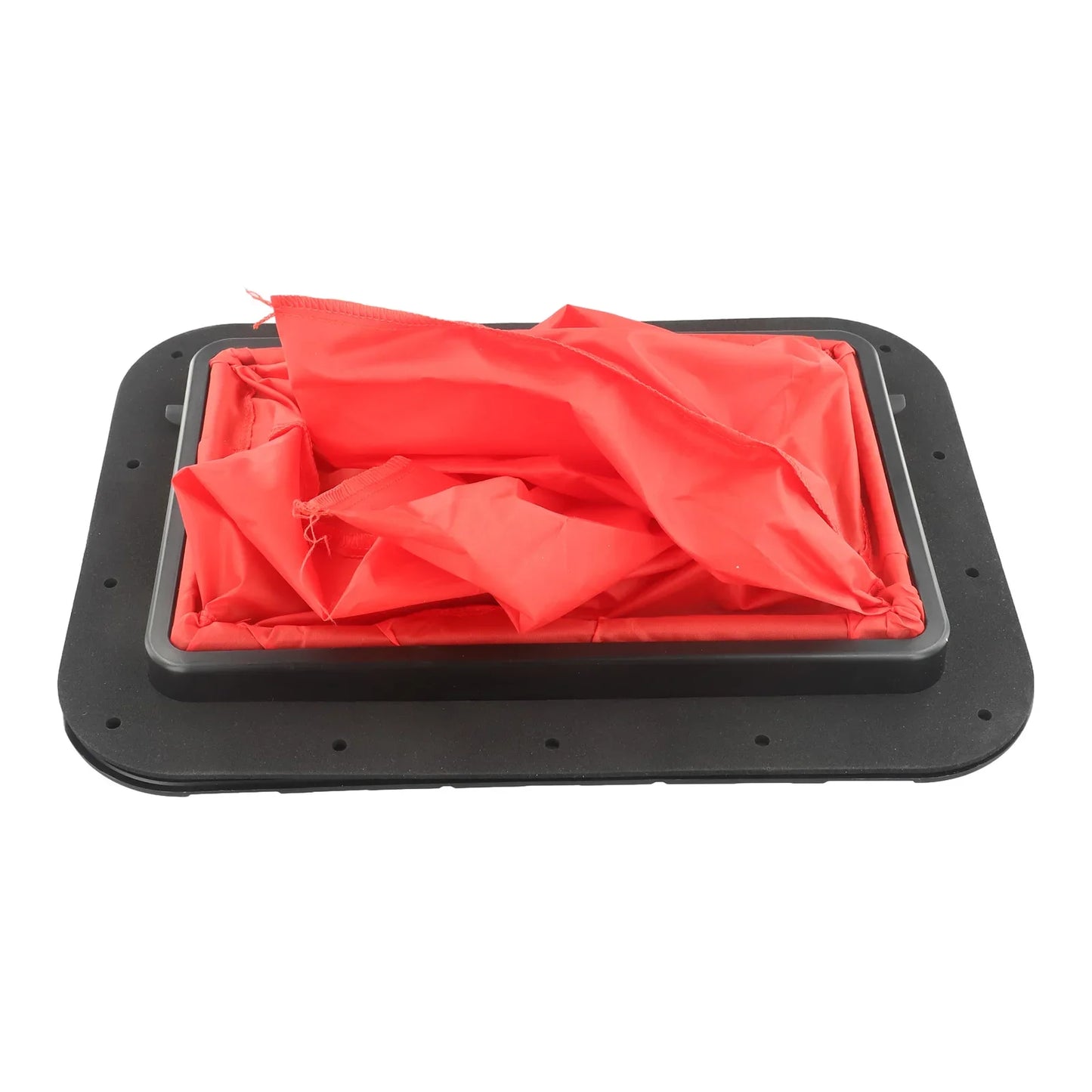Marine Deck Square Hatch And Red Waterproof Bag For Boat Kayak Canoe Boat Parts Accessories Drifting Water Sports