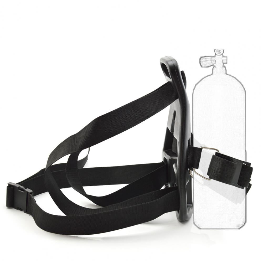 Diving Tank Bracket  Safe Oxygen Cylinder Support Diving Tank Holder  Nylon Diving Tank Backpack for Under Water Sports
