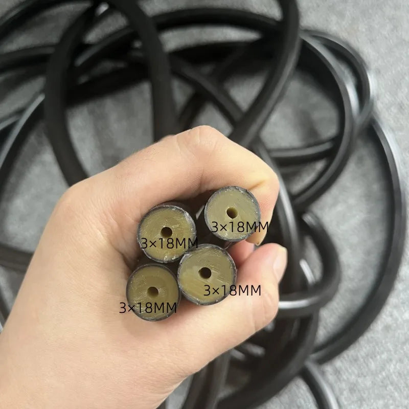 Hot Natural Latex Spearfishing Rubber 3x18mm Latex Tube Rubber Hose Harpoon Gun with Elastic Rubber Band for Spearfishing