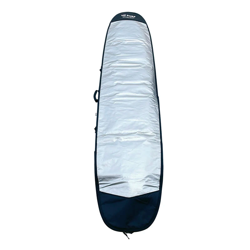 Waterproof Surfboard Bag for SUP/Longboard/Skimboard/Paddleboard - Heavy-Duty Cover with Adjustable Padded Strap, Portable Surf