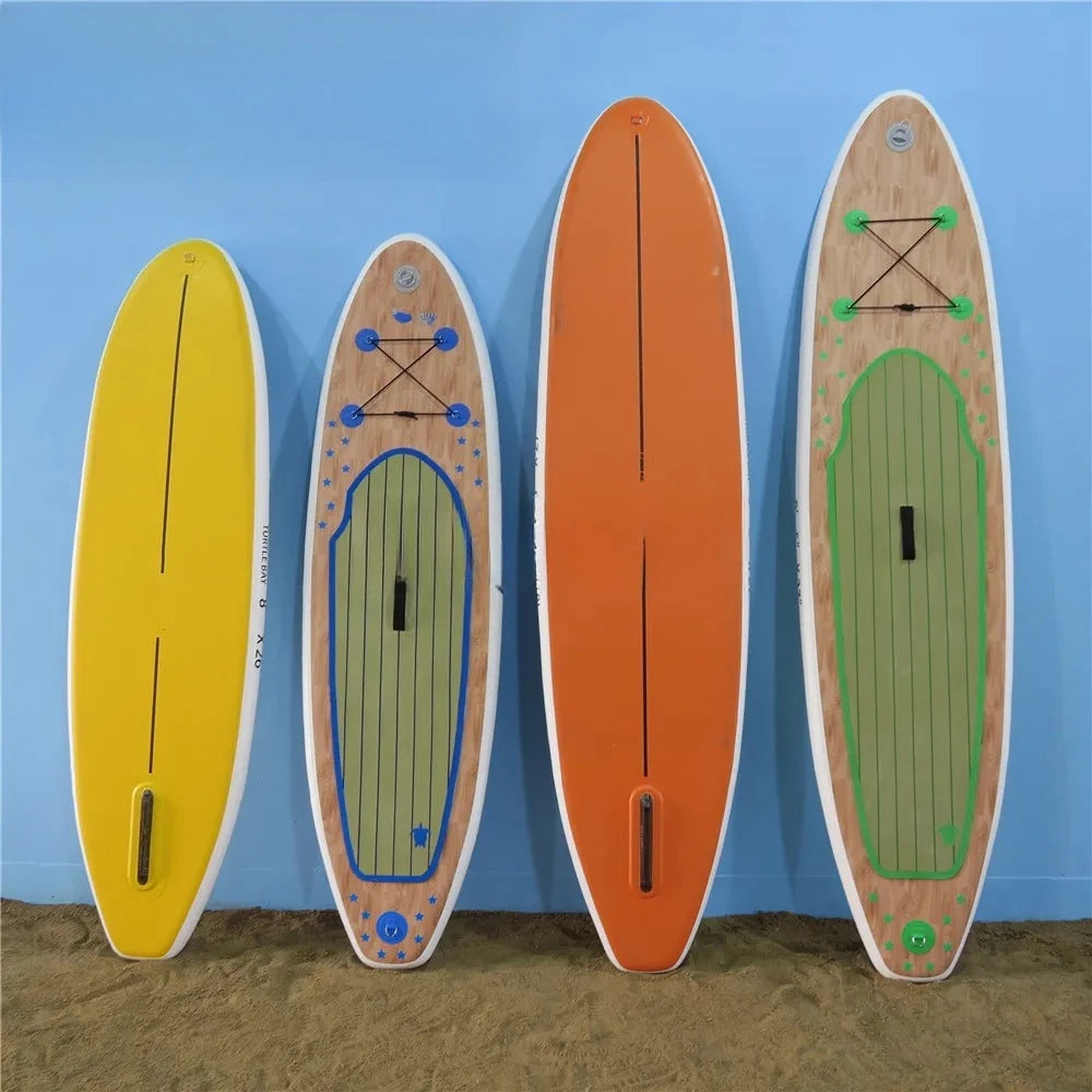 High Quality Inflatable SUP Board, Portable Durable Windsurf Sail Design, Factory Direct, Water Sports Paddle Board