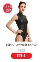 Wetsuit Jacket 2mm Neoprene Pant for Men Women Tops Long Sleeve Black Grey For Kayak,Skin Dive, Surfing Suit,  Diving Gear
