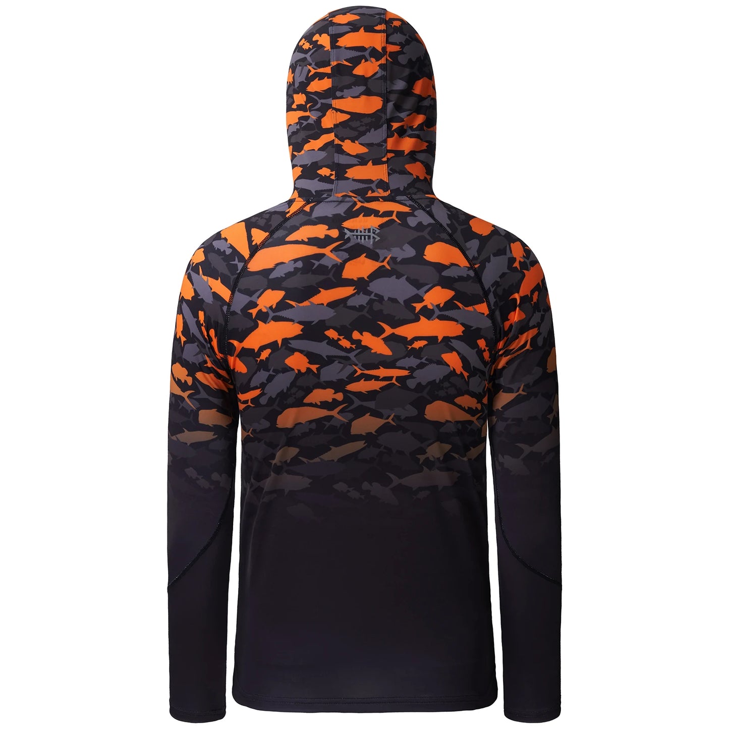 BASSDASH Youth UPF50+ Performance T Shirt with Hood Long Sleeve Fishing Hiking Sun Shirt FS03Y Lightweight Quick Dry Sailing