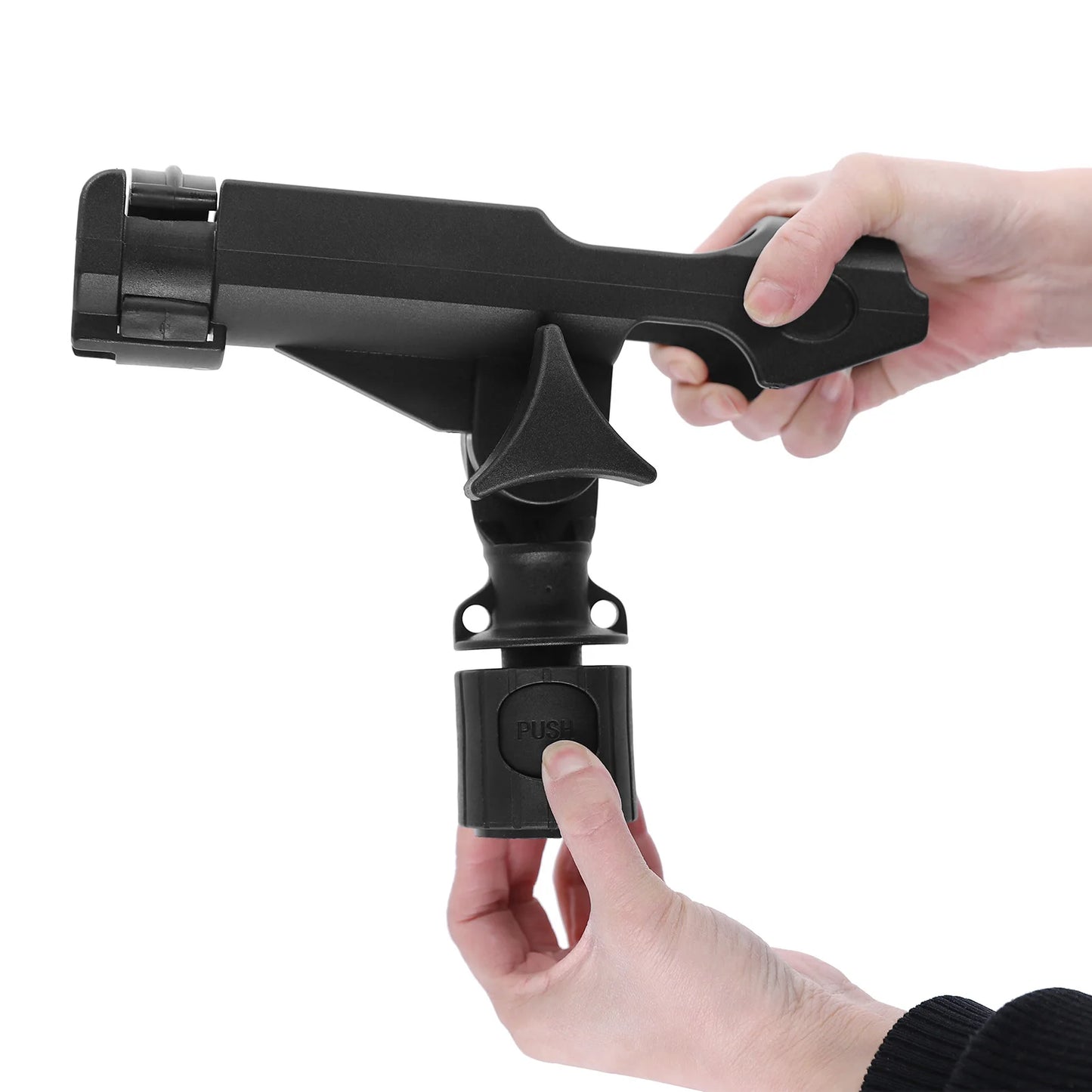 Fishing Rod Holder Adjustable Fishing Pole Holder with Plastic Kayak Rail Kayak Mount Track