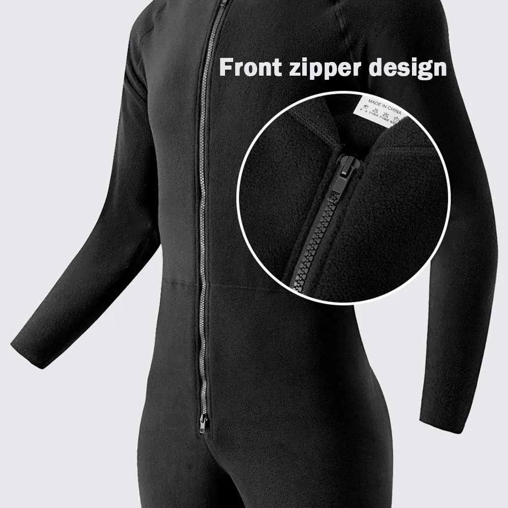Men Wetsuit Diving Polar Fleece Liner One Piece Suit Wetsuit Keep Warm Accessories Men Women Thermal Underwear