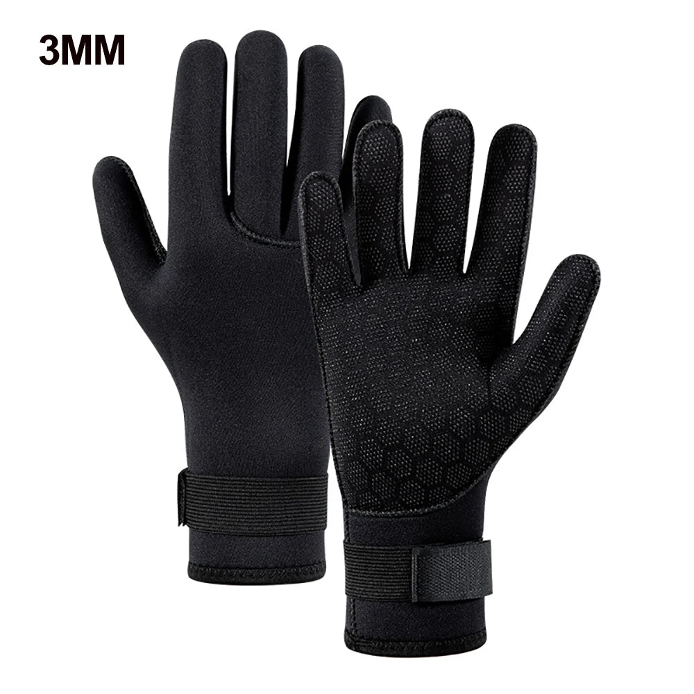 3mm Neoprene Diving Gloves Cut Resistant Keep Warm Snorkeling Paddling Surfing Kayaking Canoeing Spearfishing Water Sports