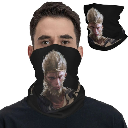 Outdoor Sports Balaclava Black Myth Wukong Monkey King  Cycling Mask Breathable Face Masks Running Travel UV Protection Scarve