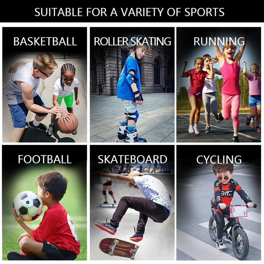 1/2Pcs Honeycomb Knee Support Knee Pads Brace Leg Sleeve Calf Compression Knee Protection For Kids Child Sports Football