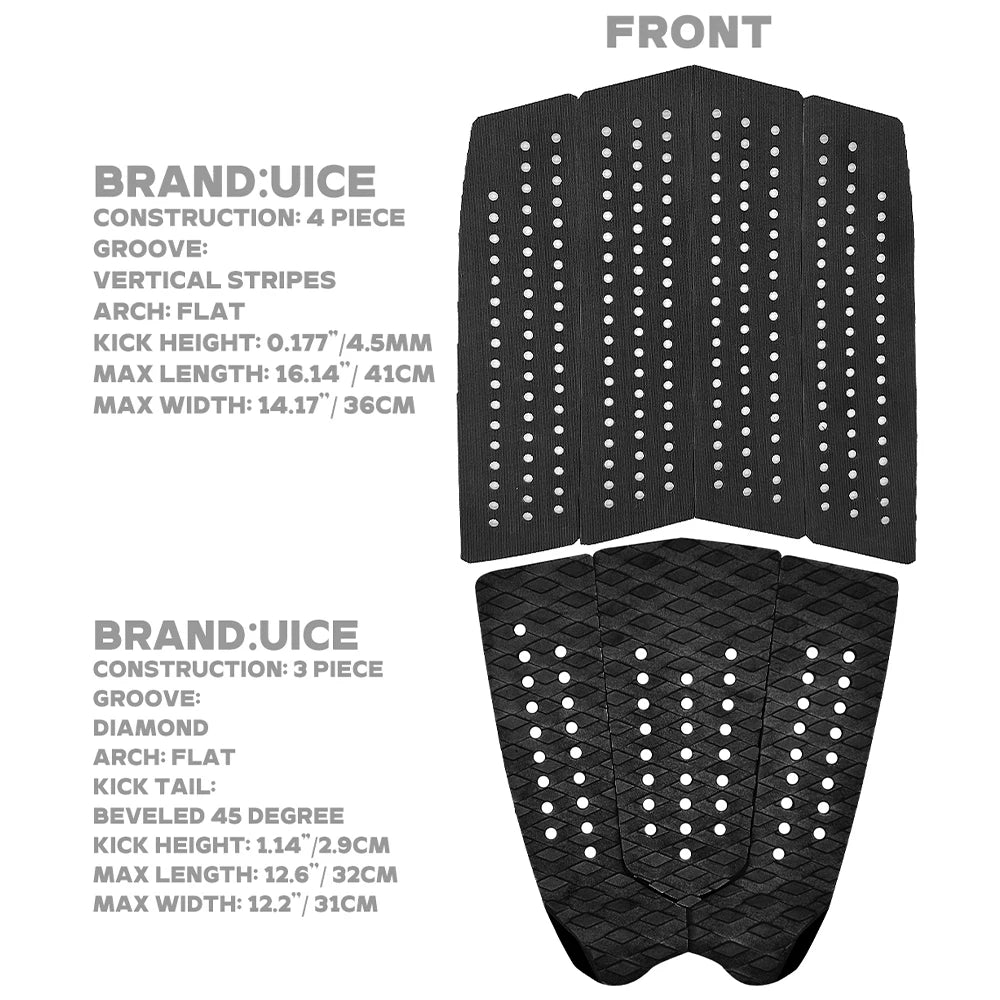 Promotional SUP Board Surf Traction Pad Surf Deck Pad Surf Grip EVA For Surfboard Longboard Paddle Board Combination Pad