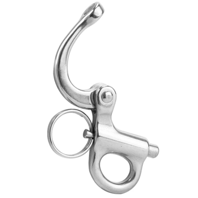 316 Stainless Steel Rigging Sailing Fixed Bail Snap Shackle Yacht Outdoor Living
