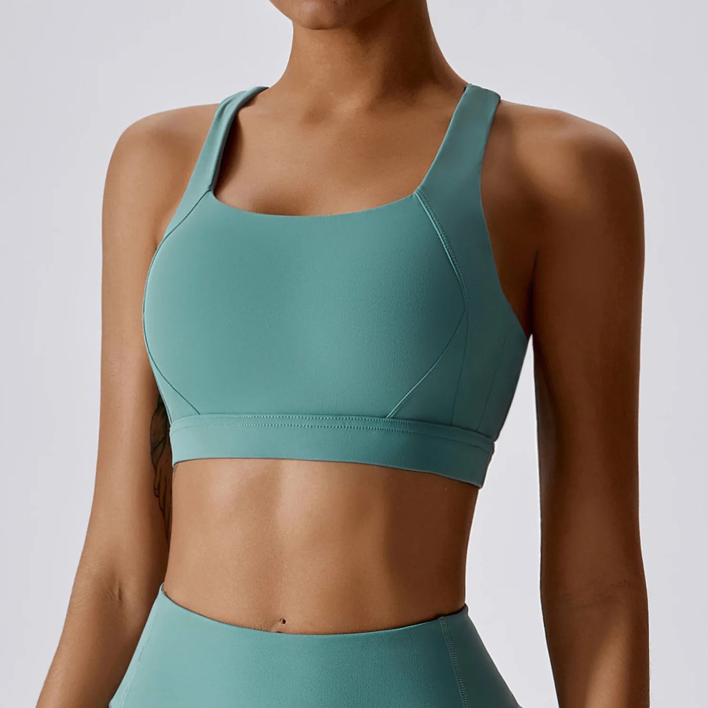 Yoga Set 2 Piece Women Sportswear Workout Clothes Women Sport Set Suits For Fitness Cross Back Bra Seamless Gym Push Up Leggings