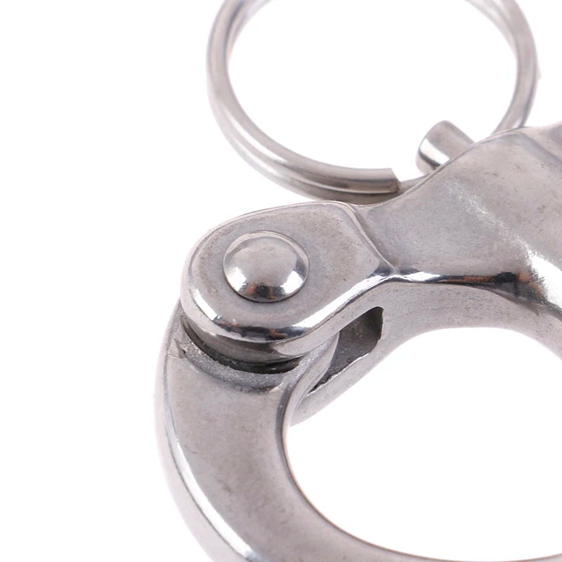 316 Stainless Steel Rigging Sailing Fixed Bail Snap Shackle Yacht Outdoor Living