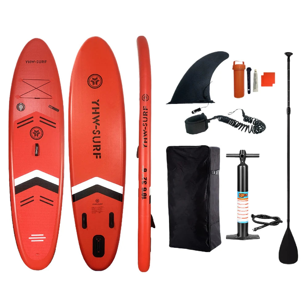 Inflatable Paddle Board Stand Up with Pump PVC Sup Board SUP Paddleboard Water Sports Paddle Board Outdoor Surfing Accessories