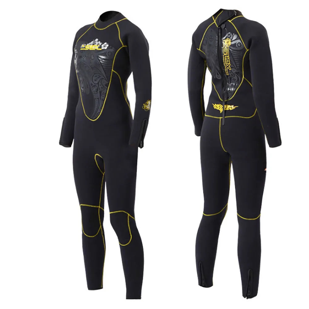 5mm Men's Wetsuit Thicken Long Sleeve Diving Clothing Sub Fishing Neoprene Surf Snorkeling Swimwear Sailing Suit Beach Equipment