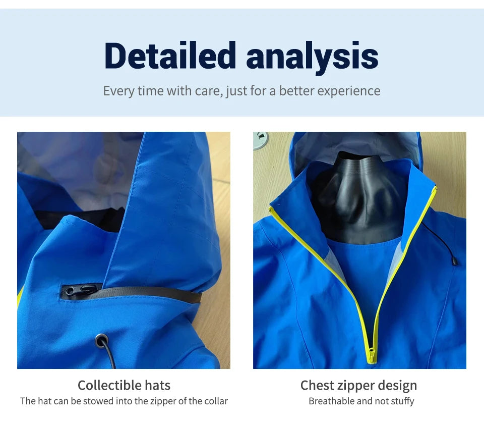 Waterproof Breathable  Surfing Drifting  Kayaking Rescue Sailing Ocean Outerdoor Sport One Piece Men's Dry Suit
